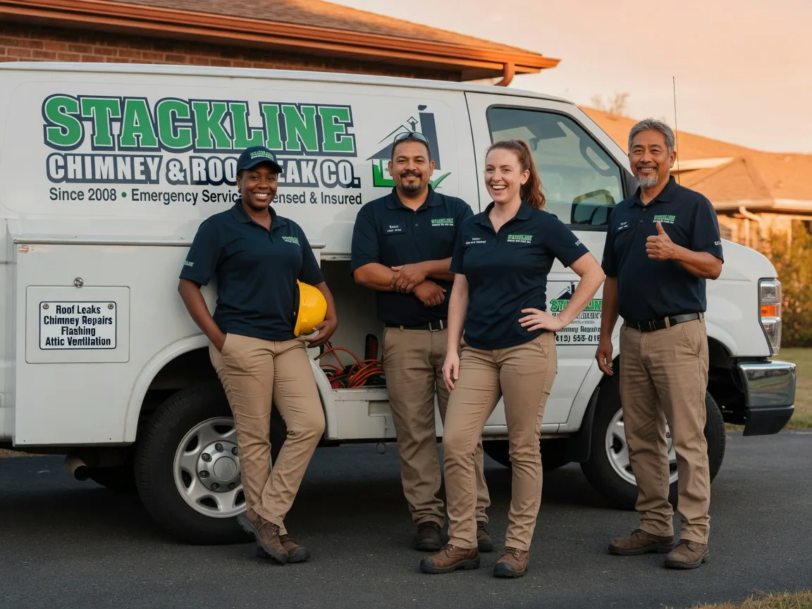 Chimney flashing repair company in Auxier, KY